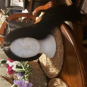 Sale 🎈Lacefront wig 1b silky black!